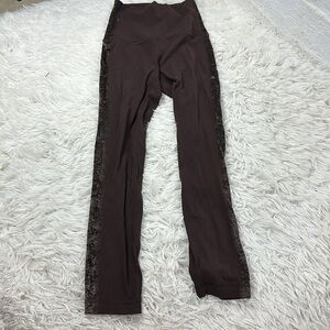 Lululemon Align Super High-Rise Crop *Crushed Velvet French Press